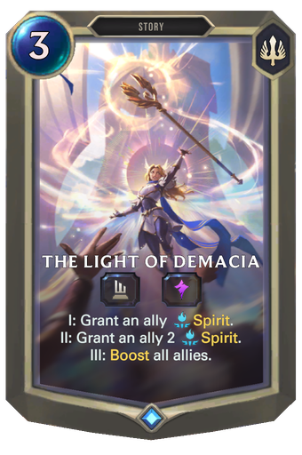 The Light of Demacia Card Image