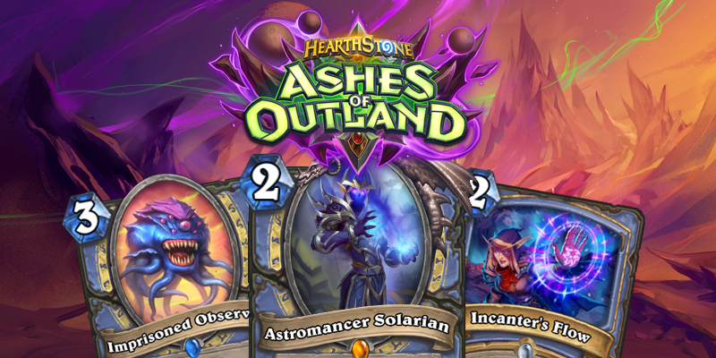 Our Thoughts on Hearthstone's Ashes of Outland Mage Cards
