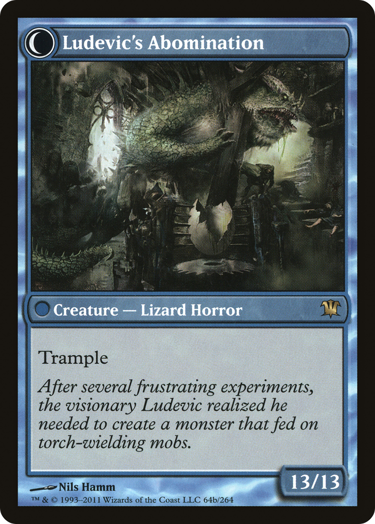 Ludevic's Test Subject // Ludevic's Abomination Card Image