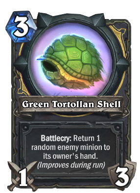 Green Tortollan Shell Card Image