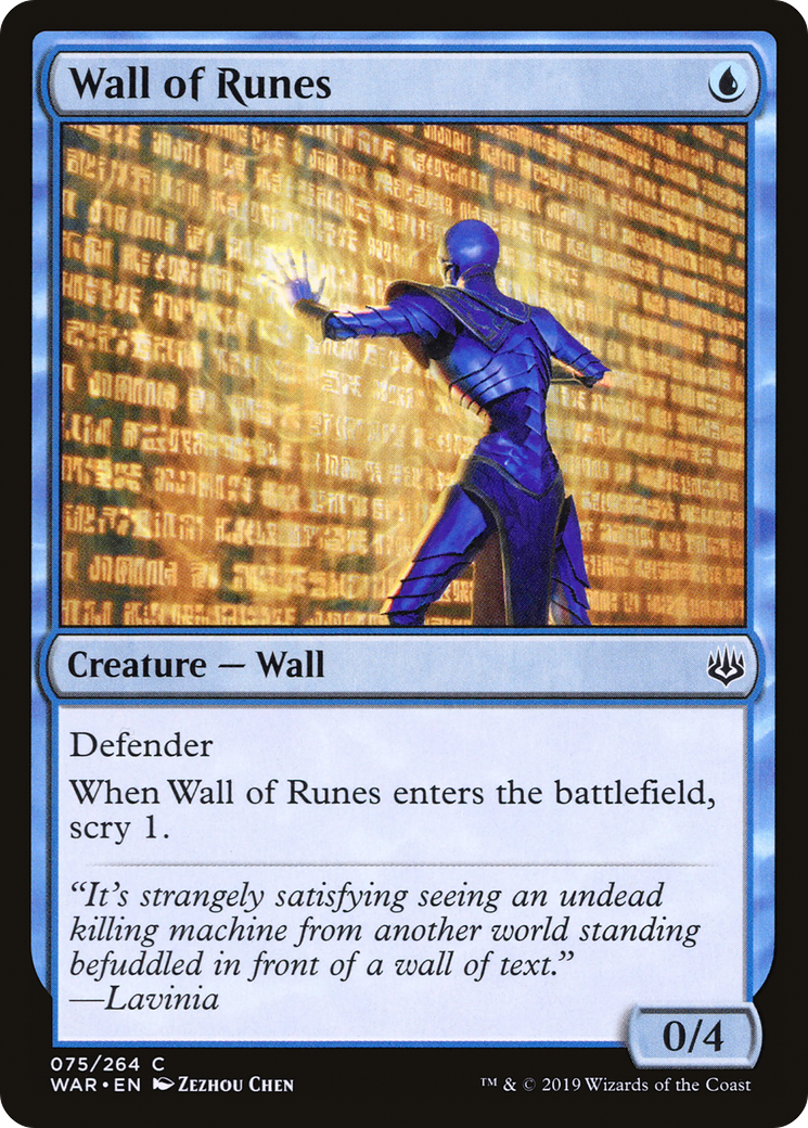 Wall of Runes Card Image