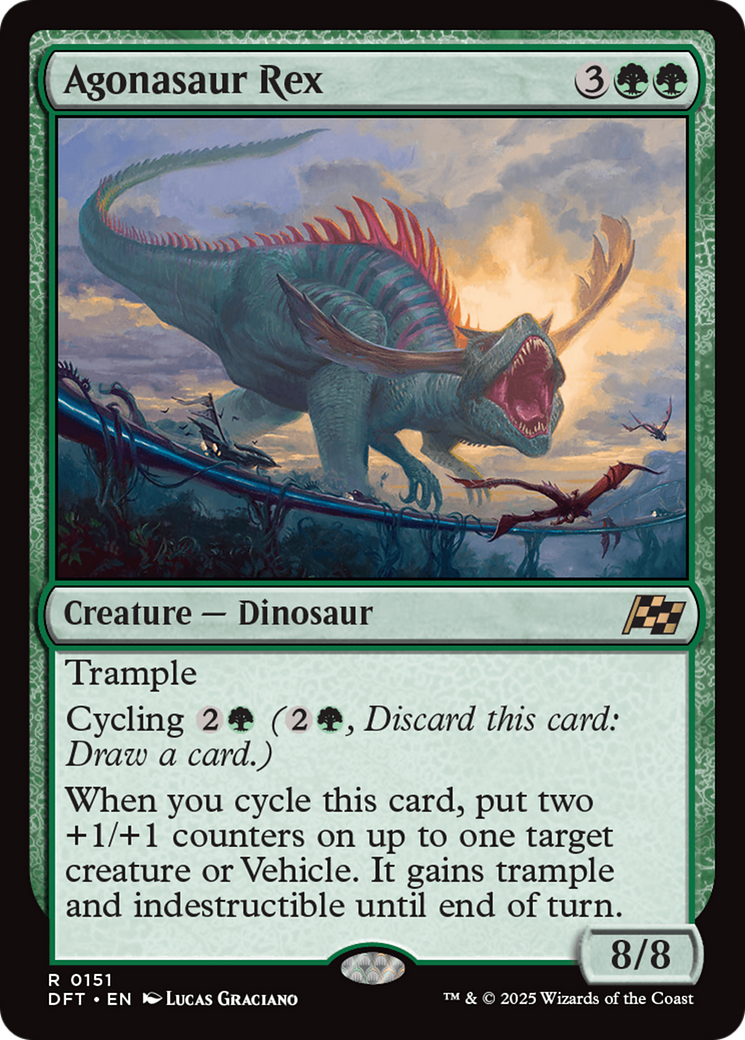 Agonasaur Rex Card Image