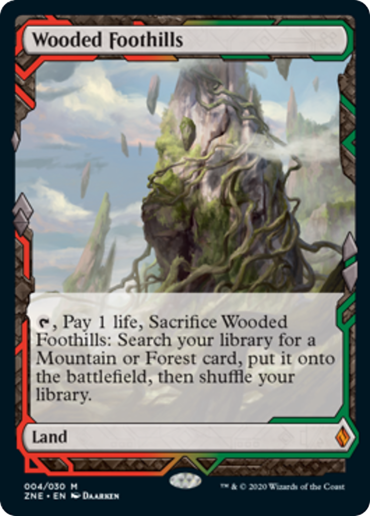 Wooded Foothills Card Image