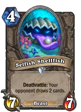 Selfish Shellfish Card Image