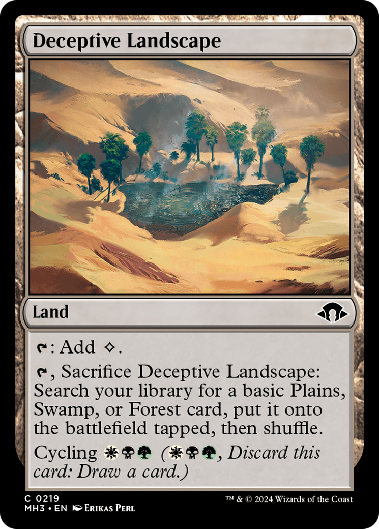 Deceptive Landscape Card Image