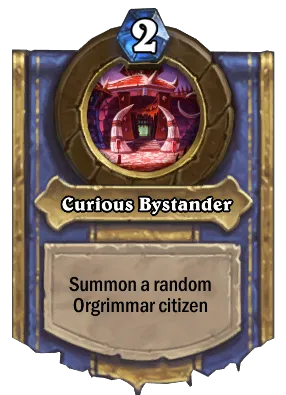 Curious Bystander Card Image