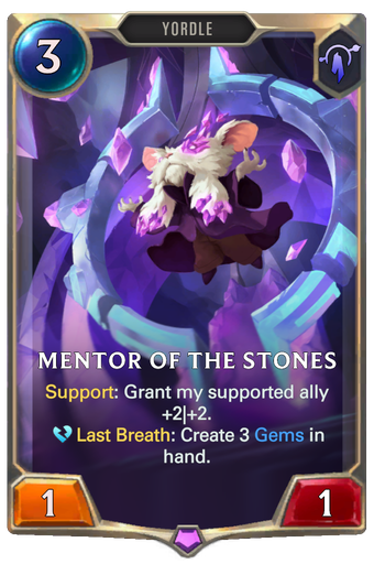 Mentor of the Stones Card Image