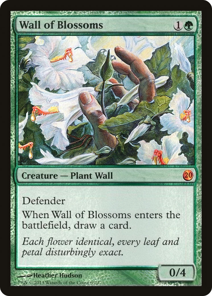 Wall of Blossoms Card Image