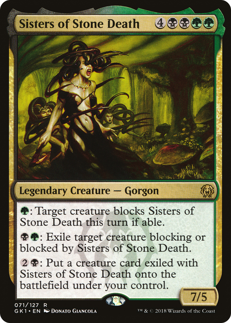 Sisters of Stone Death Card Image