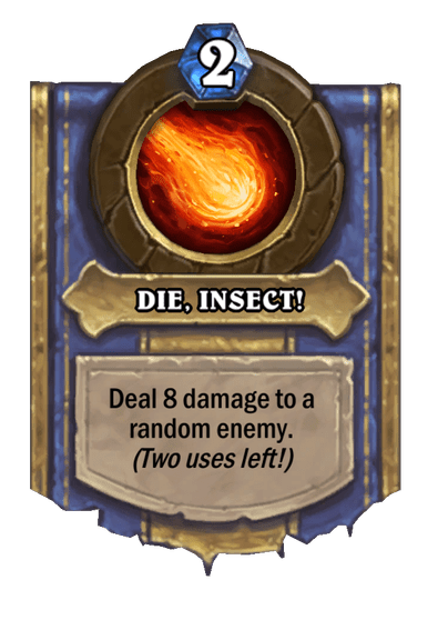 DIE, INSECT! Card Image
