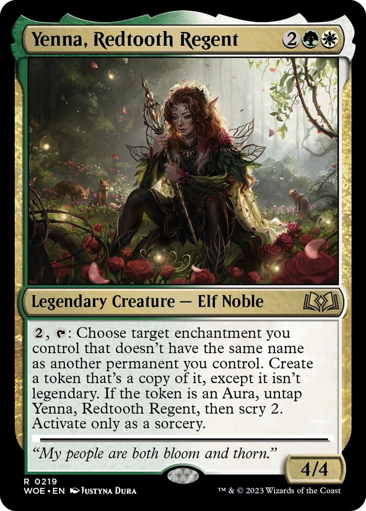 Yenna, Redtooth Regent Card Image