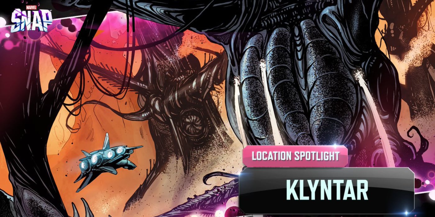 MARVEL SNAP's Featured Location This Week is Klyntar - Feed the Darkness!