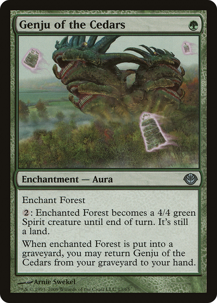 Genju of the Cedars Card Image