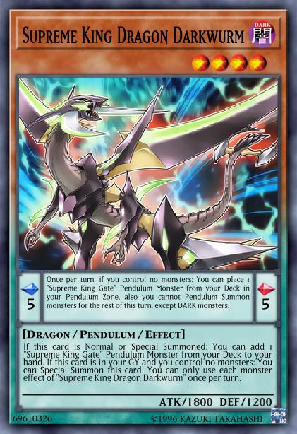Supreme King Dragon Darkwurm Card Image