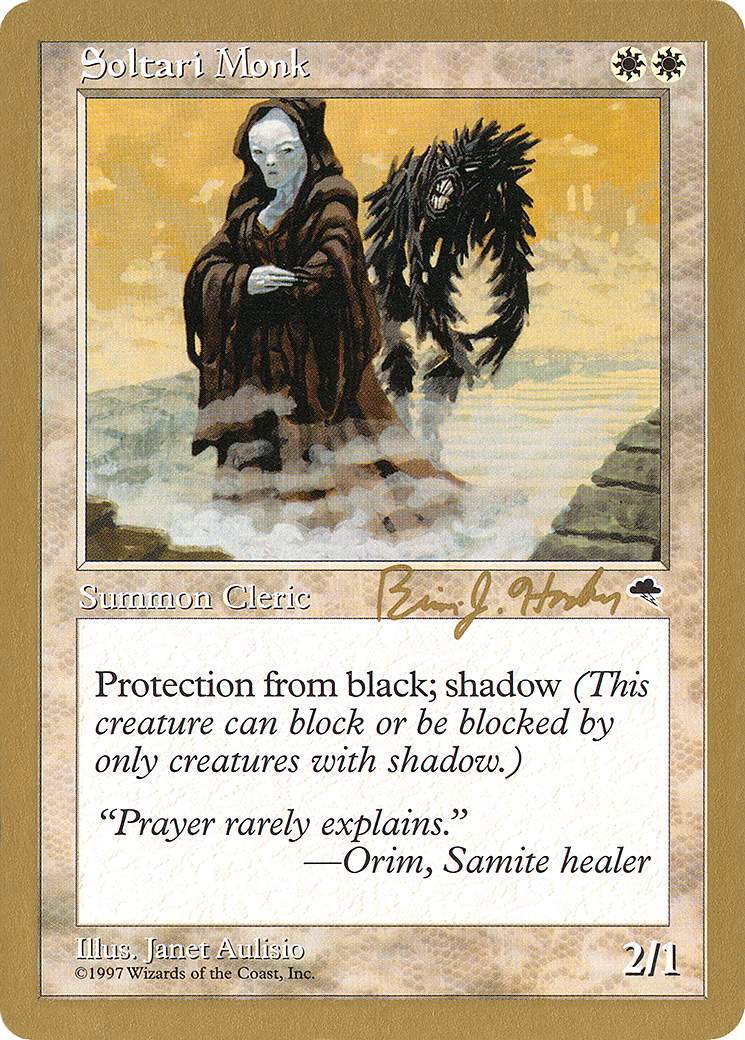 Soltari Monk Card Image