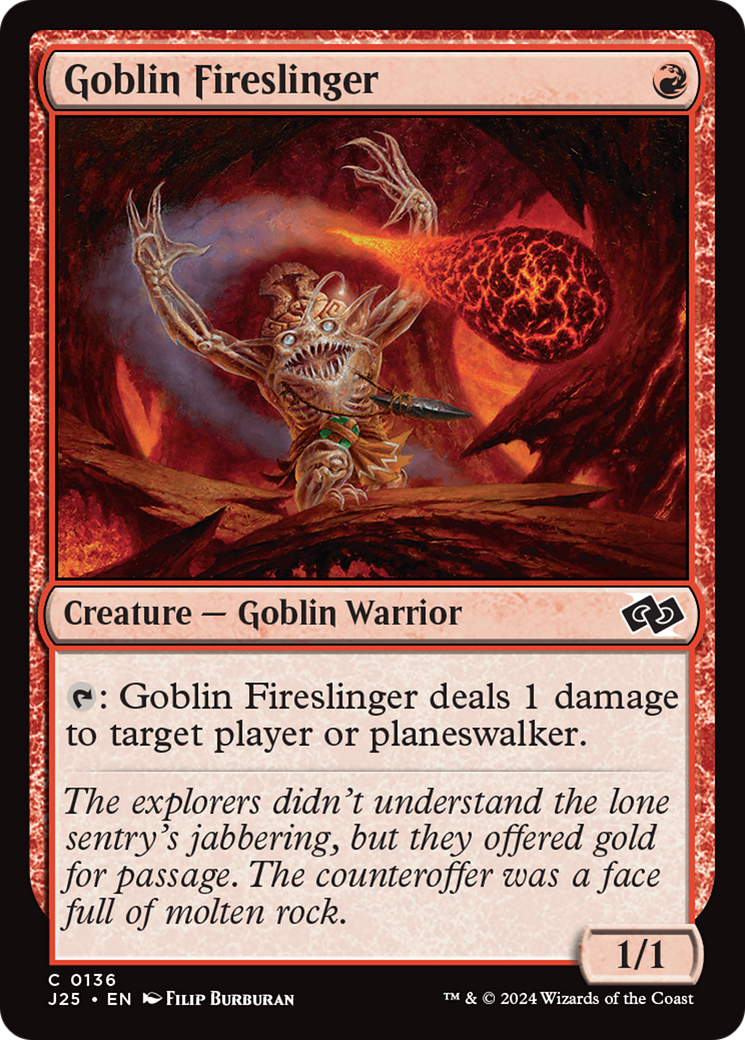 Goblin Fireslinger Card Image