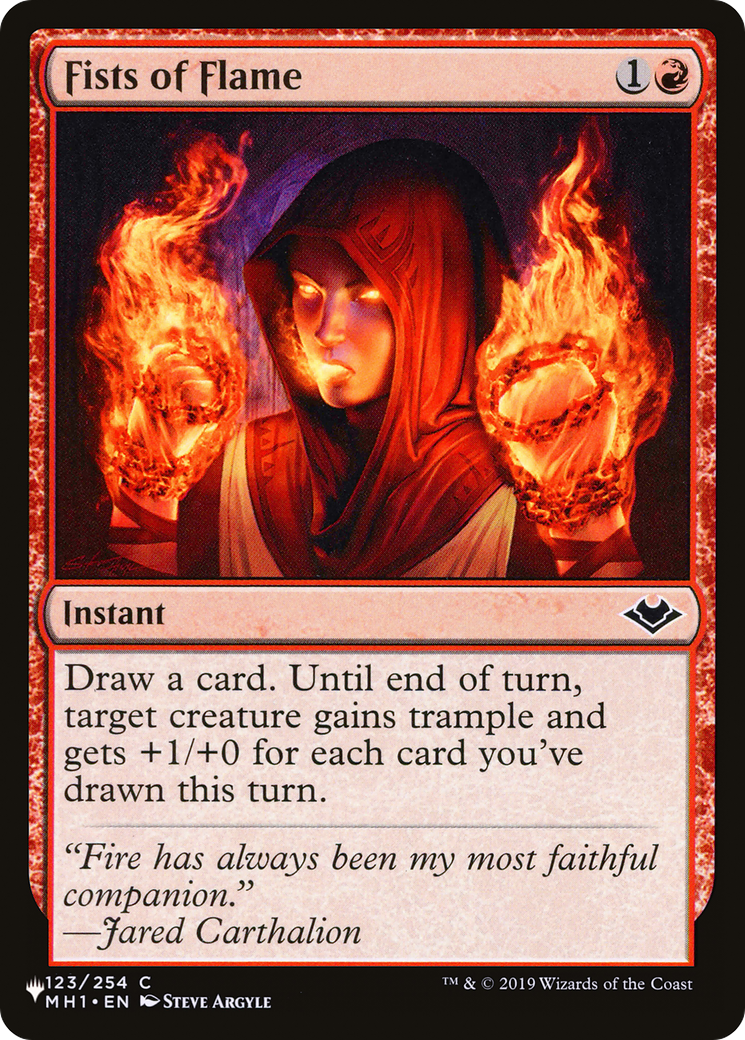 Fists of Flame Card Image