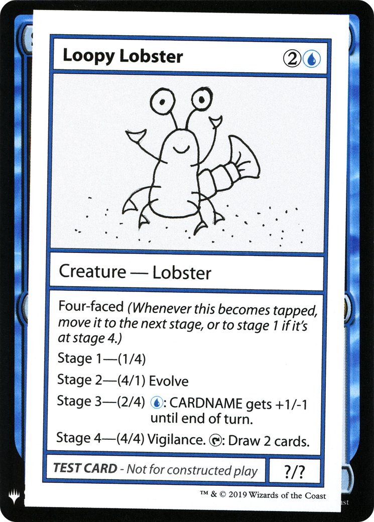 Loopy Lobster Card Image