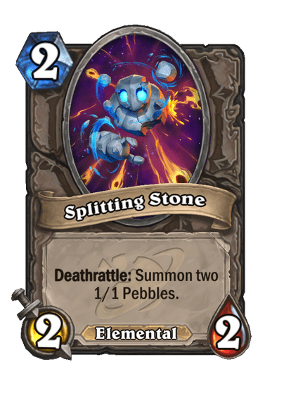 Splitting Stone Card Image