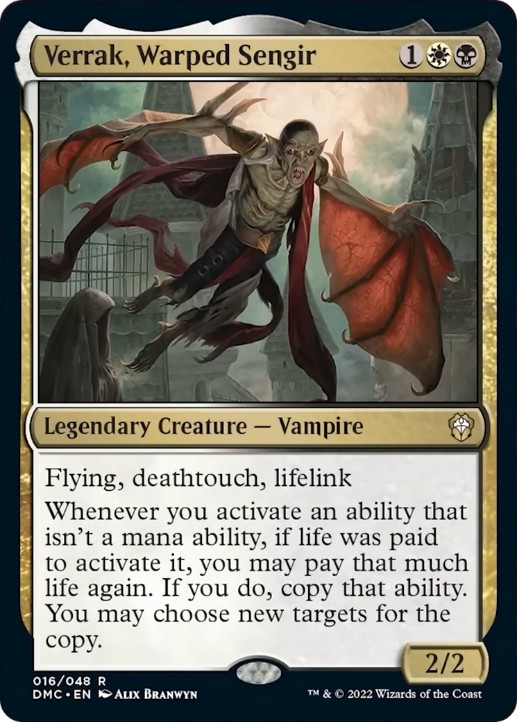 Verrak, Warped Sengir Card Image