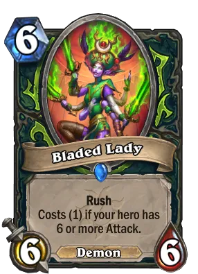 Bladed Lady Card Image