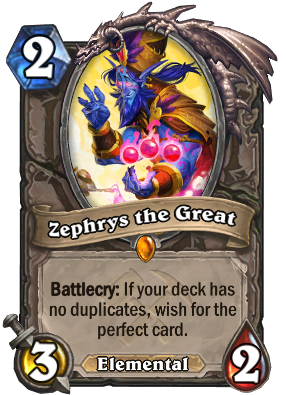 Zephrys the Great Card Image