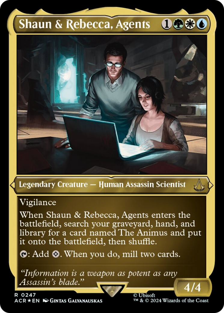 Shaun & Rebecca, Agents Card Image