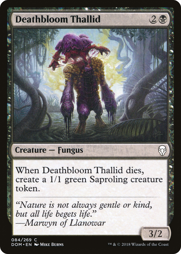 Deathbloom Thallid Card Image