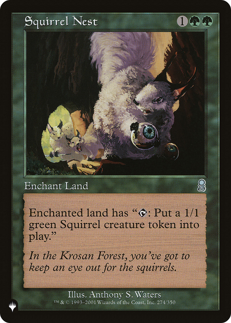 Squirrel Nest Card Image