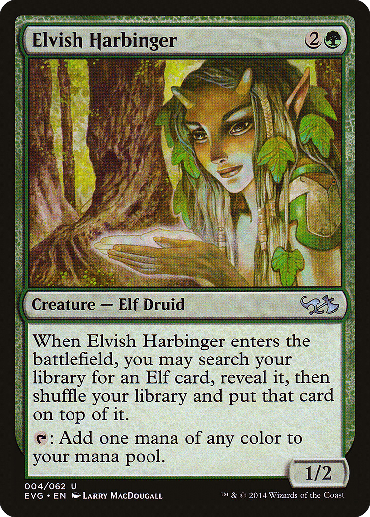 Elvish Harbinger Card Image