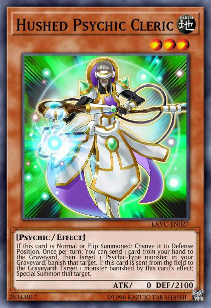 Hushed Psychic Cleric Card Image