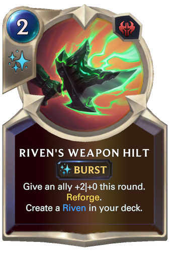 Riven's Weapon Hilt Card Image