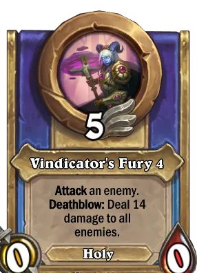 Vindicator's Fury 4 Card Image