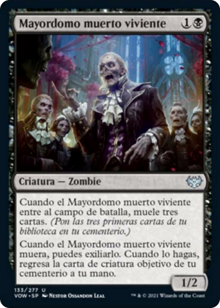 Undead Butler Card Image