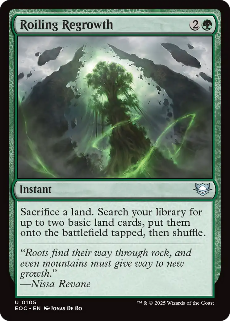 Roiling Regrowth Card Image