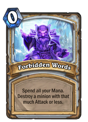 Forbidden Words Card Image