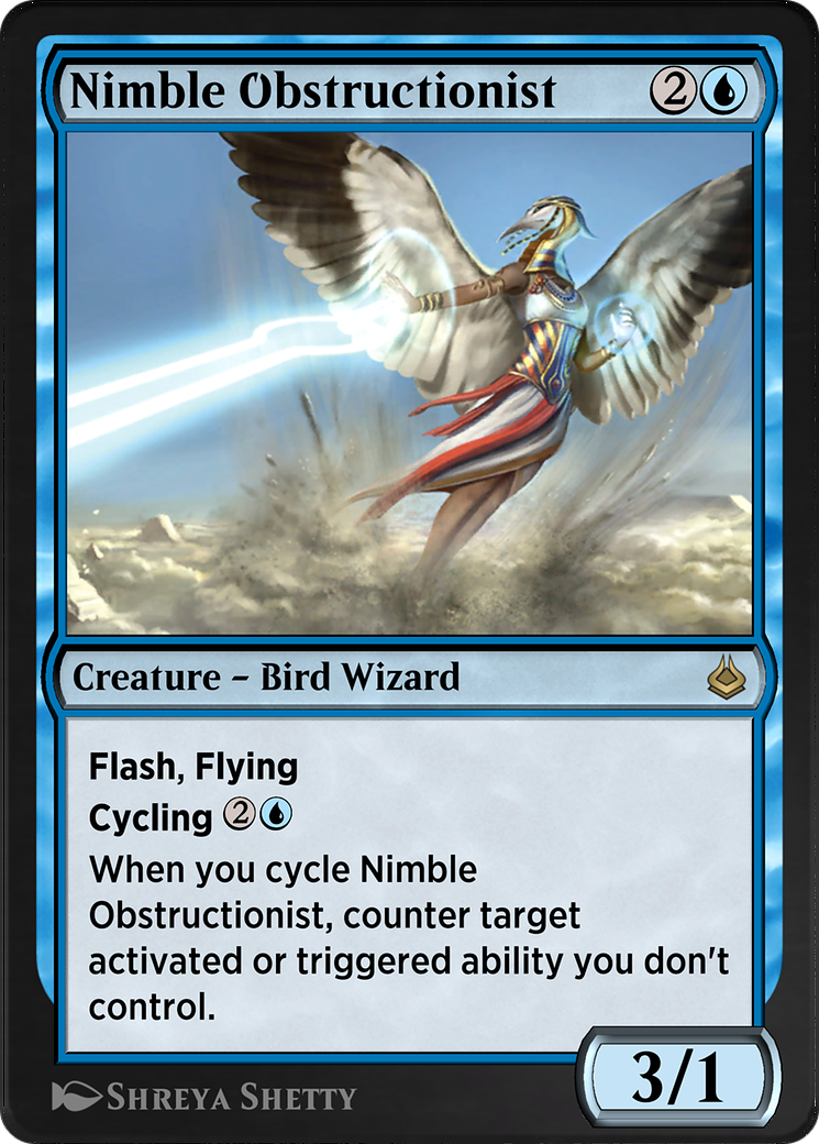 Nimble Obstructionist Card Image