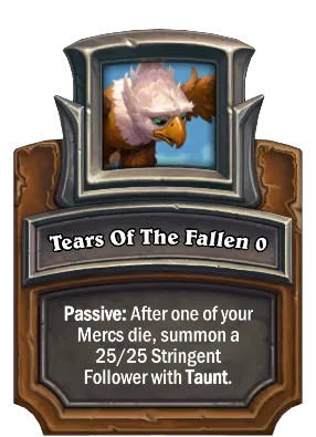 Tears Of The Fallen {0} Card Image