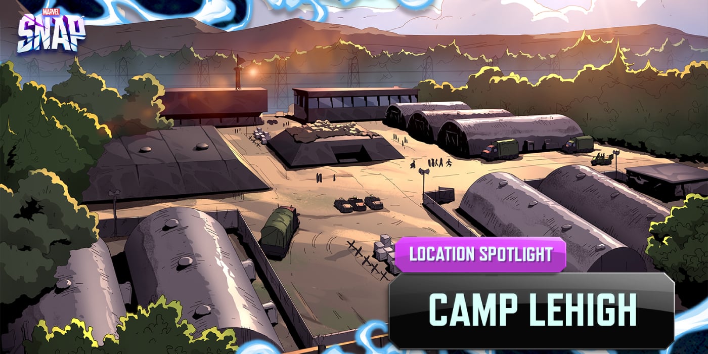 MARVEL SNAP's Featured Location This Week is Camp Lehigh - Sound Off!