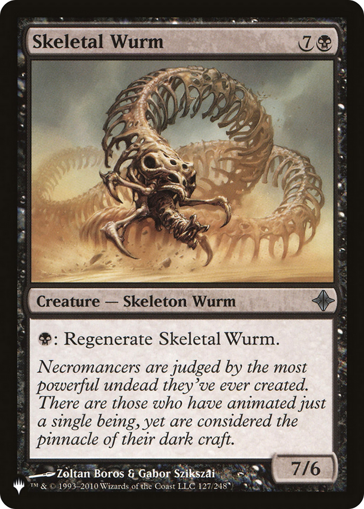 Skeletal Wurm Card Image