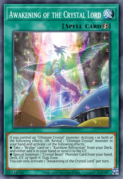 Awakening of the Crystal Ultimates Card Image