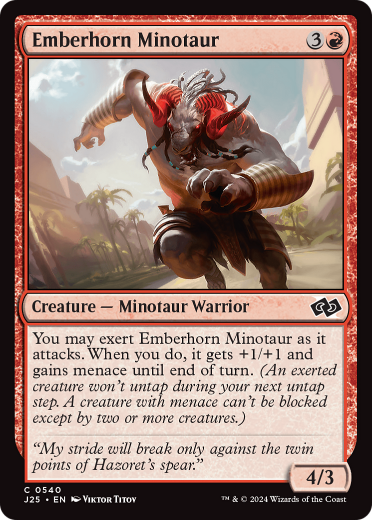 Emberhorn Minotaur Card Image