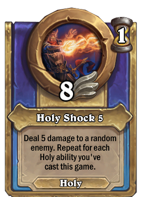 Holy Shock 5 Card Image