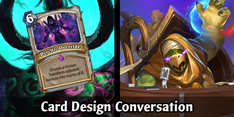 Card Design Conversation - Demons VS Priests