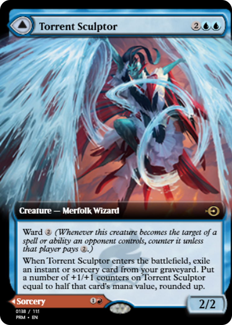 Torrent Sculptor // Flamethrower Sonata Card Image