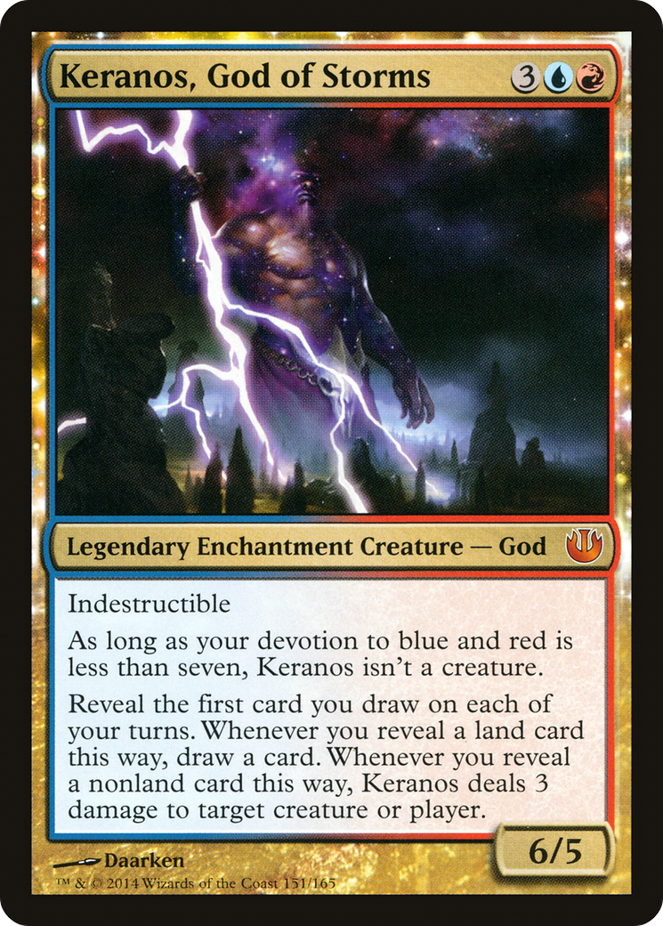 Keranos, God of Storms Card Image
