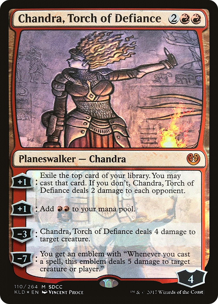 Chandra, Torch of Defiance Card Image