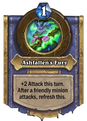 Ashfallen's Fury Card Image