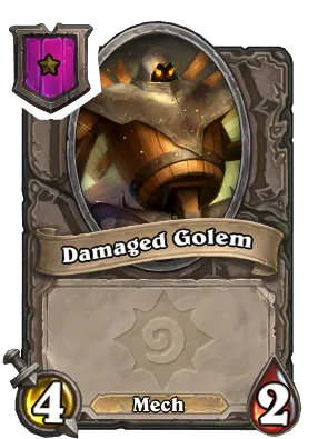 Damaged Golem Card Image