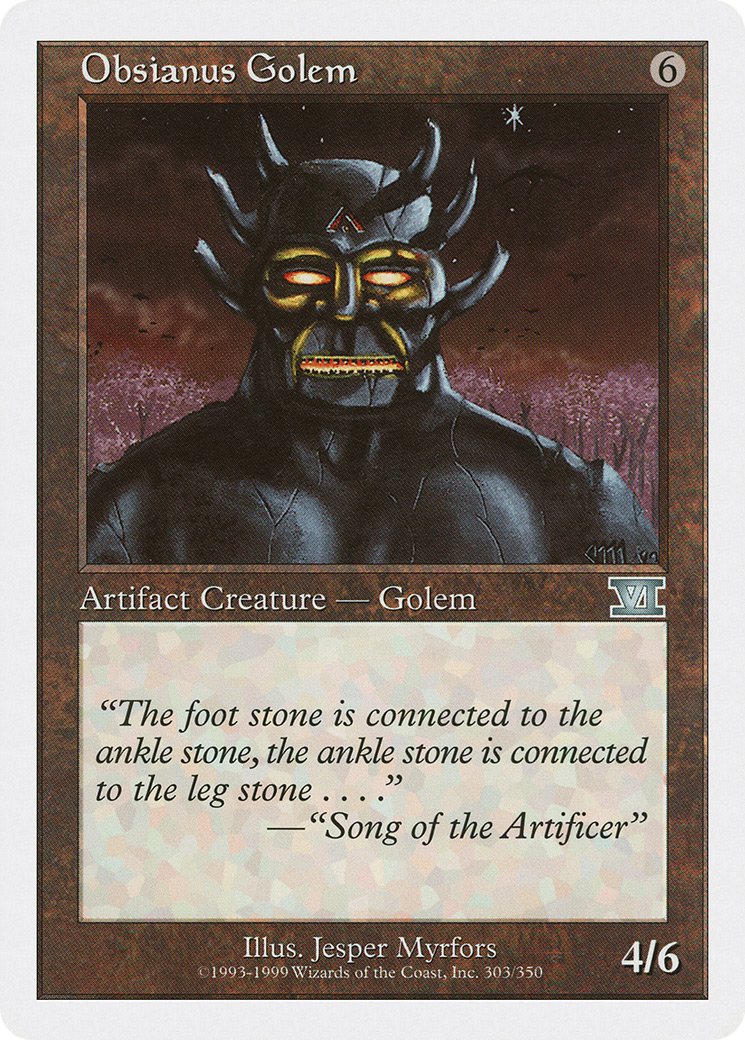 Obsianus Golem Card Image